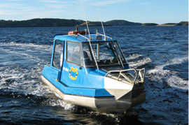 Stewart Island, New Zealand water taxi