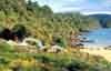 Lee Bay Sculpture, entrance to Rakiura National Park, Stewart Island, New Zealand